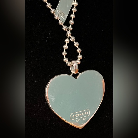 Coach Signature Heart Sterling Silver *Retired* SET- NWT - Picture 8 of 16
